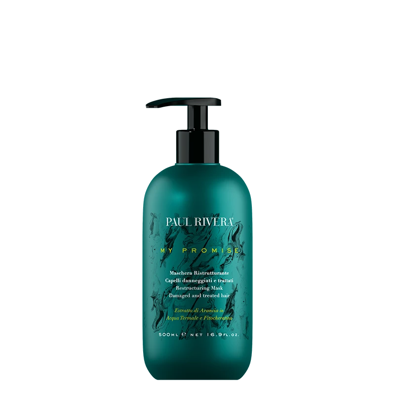 paul_rivera_my_promise 500ml מסכה שיקום לשיער פגום ויבש